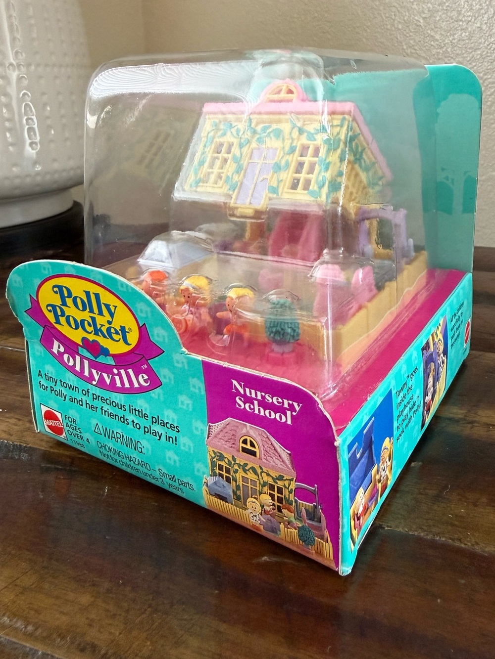 New 1994 Pollyville Nursery School Polly Pocket Vintage 90s Bluebird VTG NIB NWT